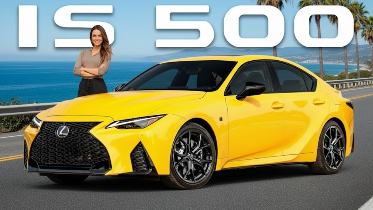 2025 Lexus IS 500: Everything You Need to Know: Performance & Design